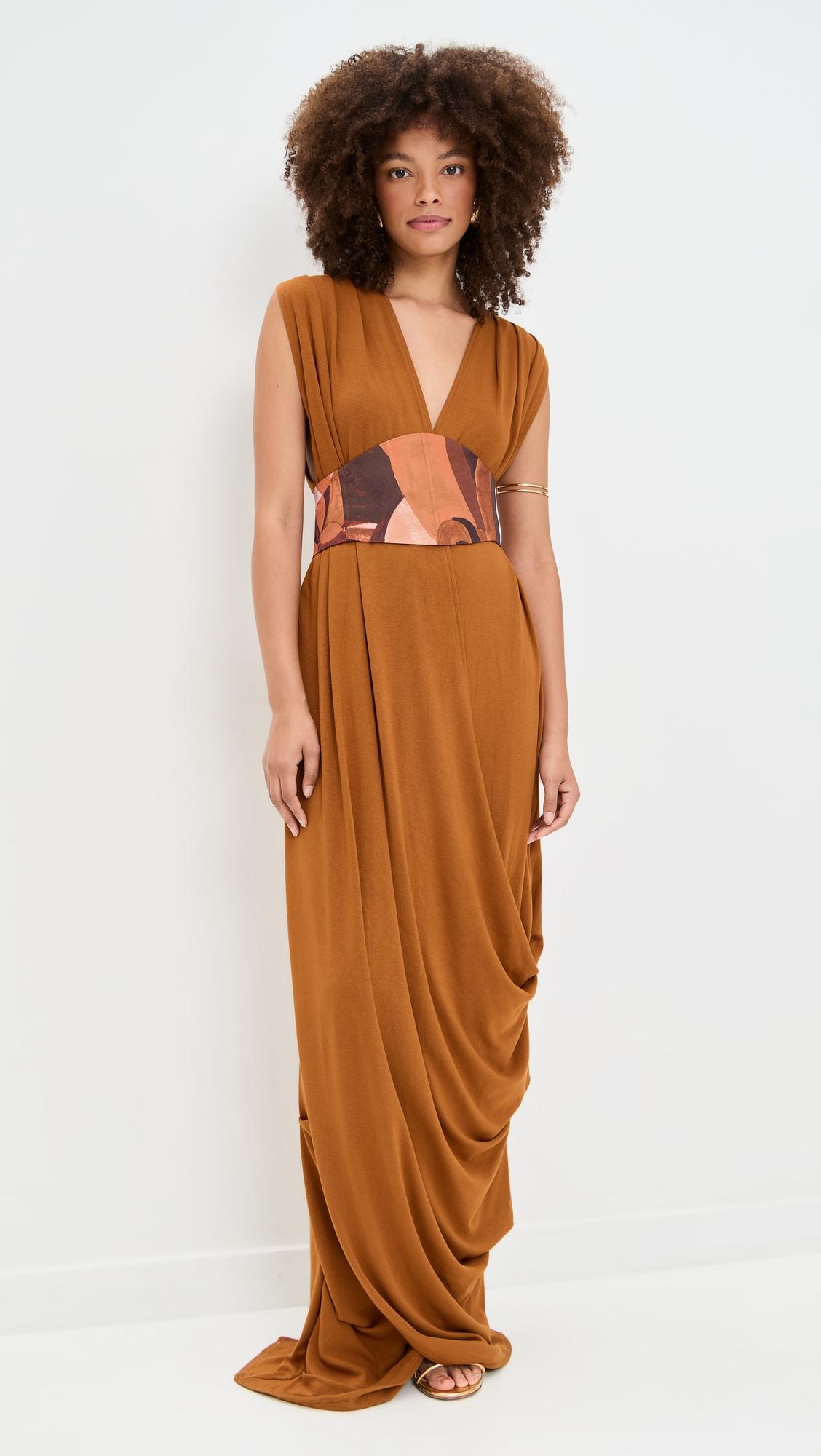 Adi Knit Caftan Dress by ANDREA IYAMAH