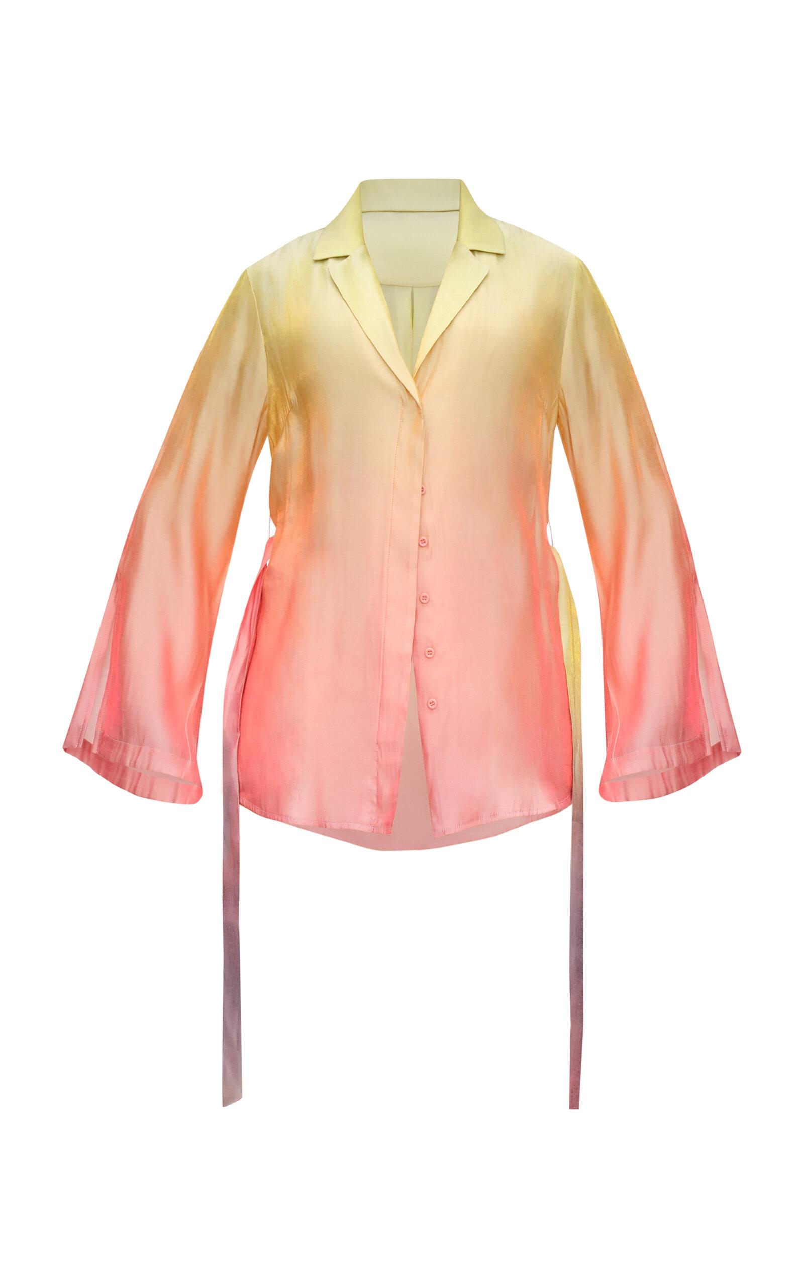 Andrea Iyamah - Bata Satin Shirt - Multi - - Moda Operandi by ANDREA IYAMAH