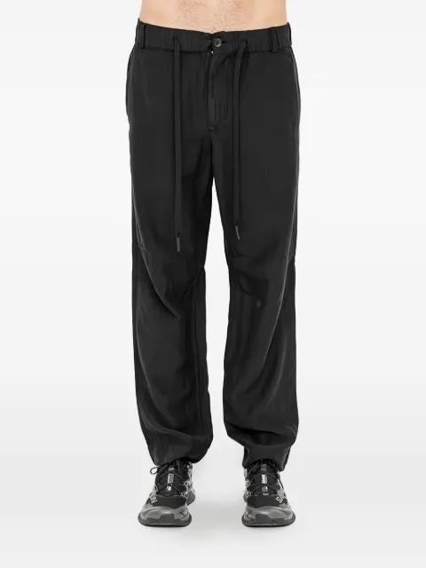 drawstring-waist cropped trousers by ANDREA YA AQOV