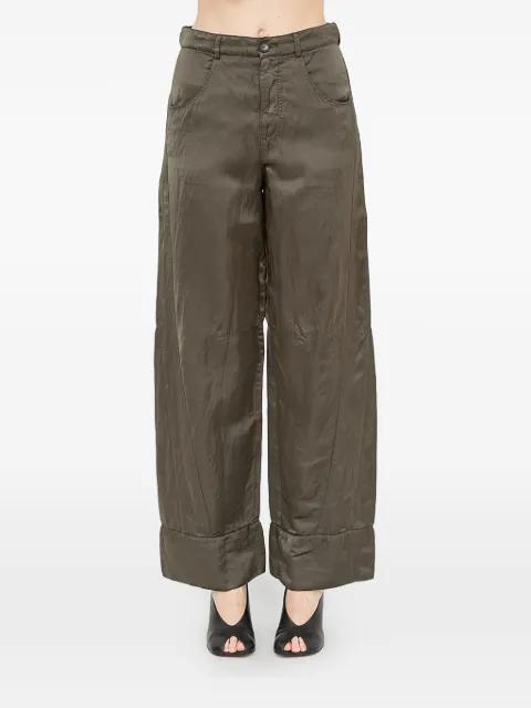 high-cuff trousers by ANDREA YA AQOV