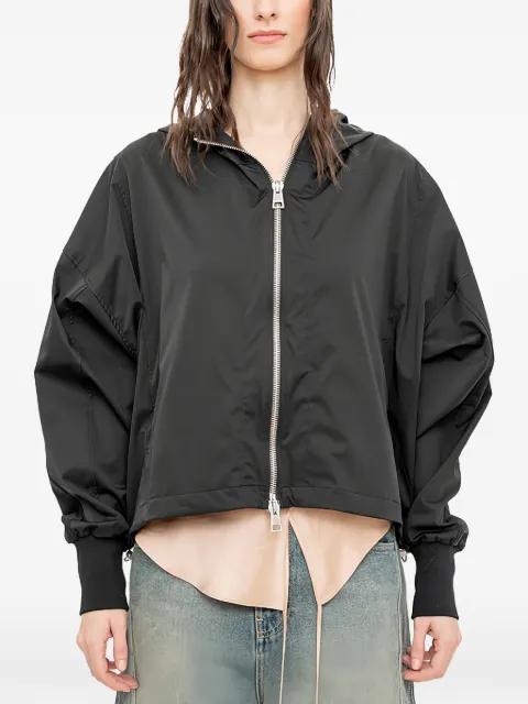 hoodied oversized jacket by ANDREA YA AQOV