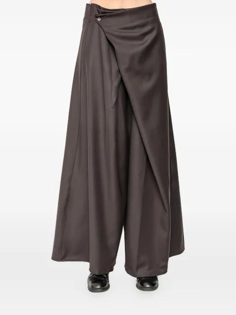 pleated trousers by ANDREA YA AQOV