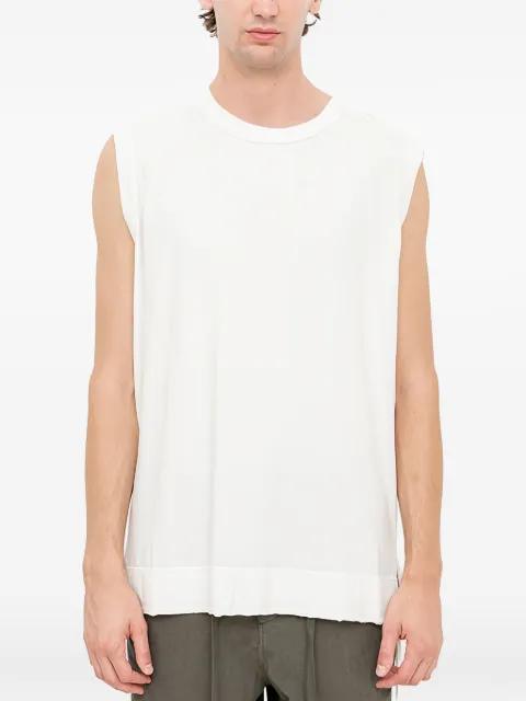 raw-edge panelled T-shirt by ANDREA YA AQOV
