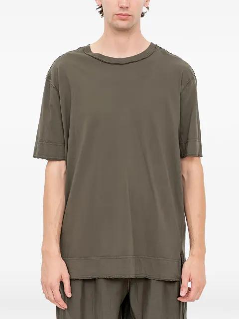 raw-edge panelled T-shirt by ANDREA YA AQOV