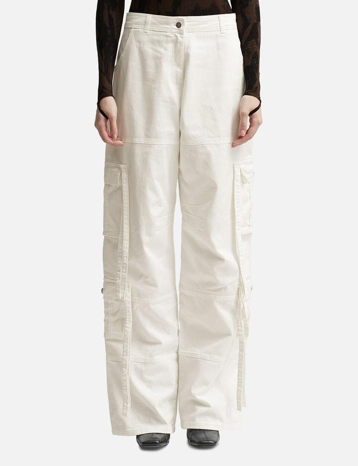 DRILL CARGO PANTS by ANDREADAMO
