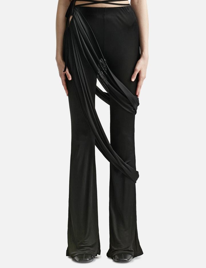 JERSEY FLARE PANTS by ANDREADAMO
