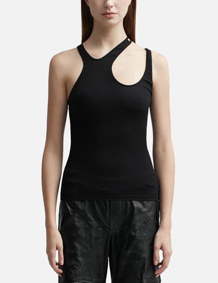 Ribbed Jersey Tank Top by ANDREADAMO