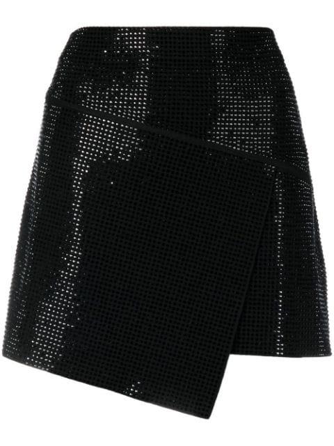 crystal-embellished mini skirt by ANDREADAMO