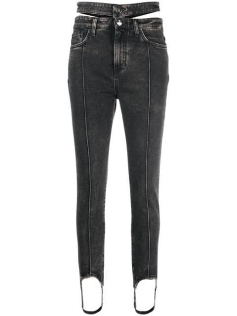 cut-out skinny jeans by ANDREADAMO