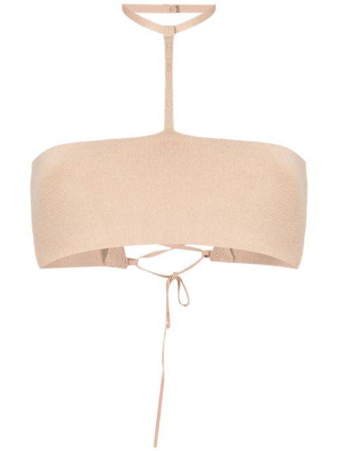 halterneck bandeau top by ANDREADAMO