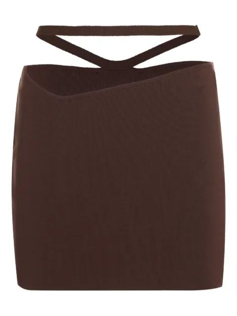 knitted mini skirt by ANDREADAMO
