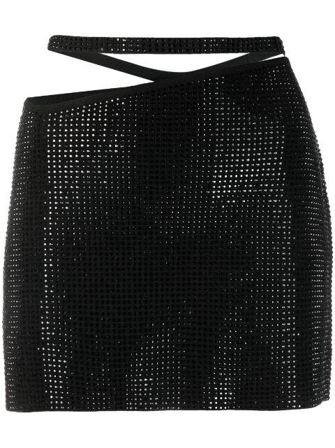 rhinestone-embellished miniskirt by ANDREADAMO