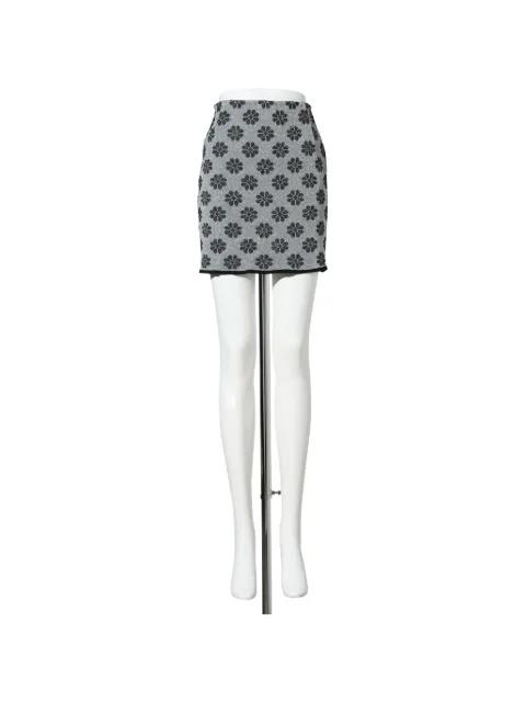 flower-pattern mini skirt by ANDREJ GRONAU