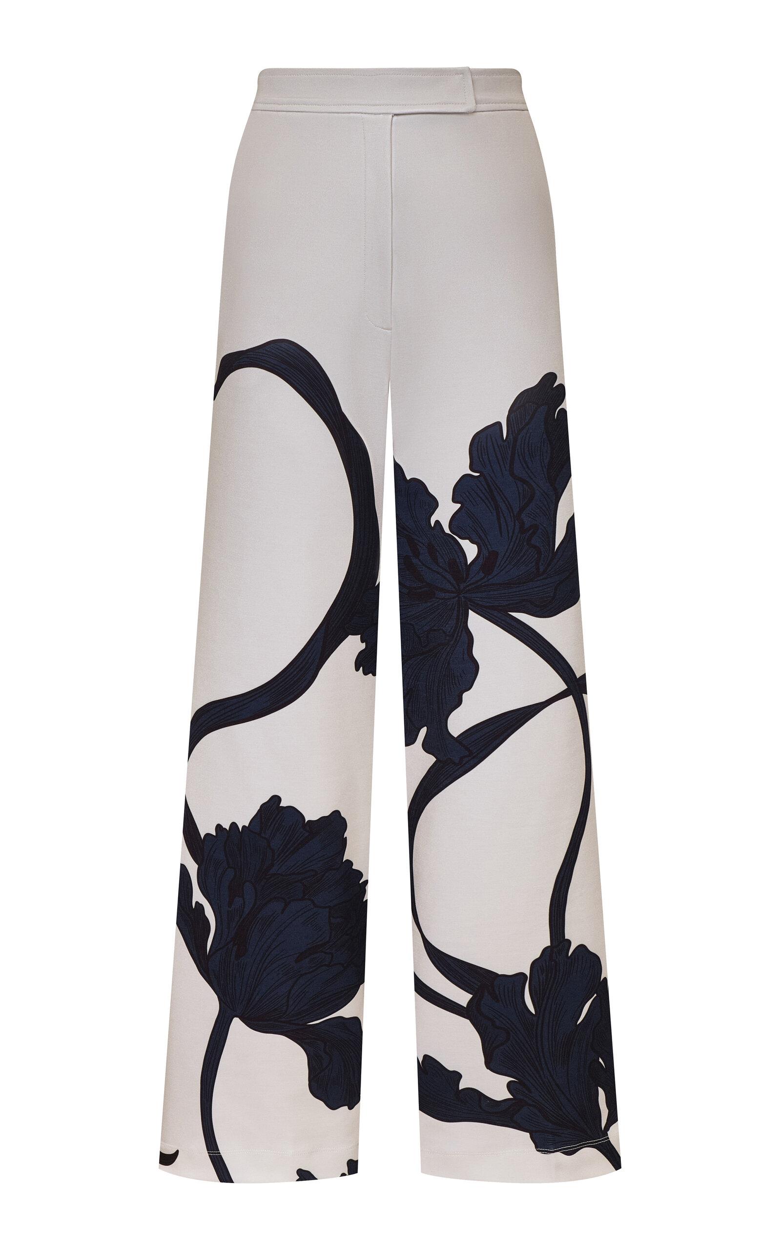 Andres Otalora Adira Scuba Wide-Leg Pants - Moda Operandi by ANDRES OTALORA
