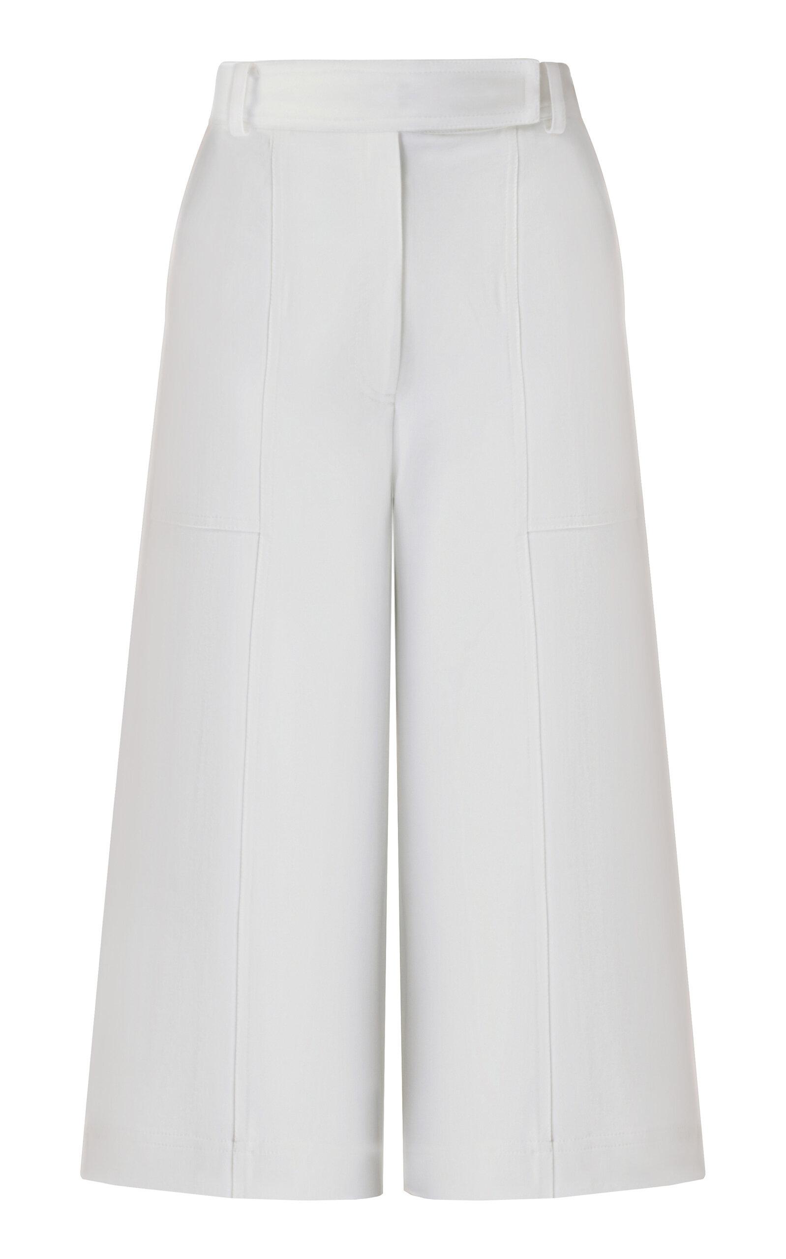 Andres Otalora Amani Crepe Wide-Leg Culottes - Moda Operandi by ANDRES OTALORA