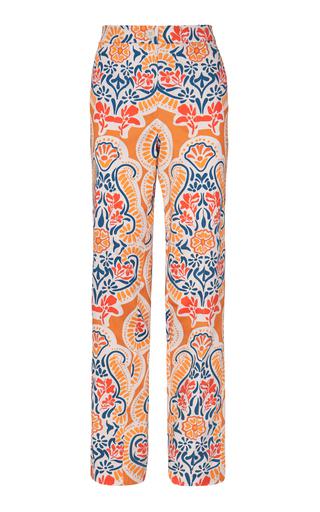 Andres Otalora - Floriano High-Waisted Drill Pants - Multi - US 6 - Moda Operandi by ANDRES OTALORA
