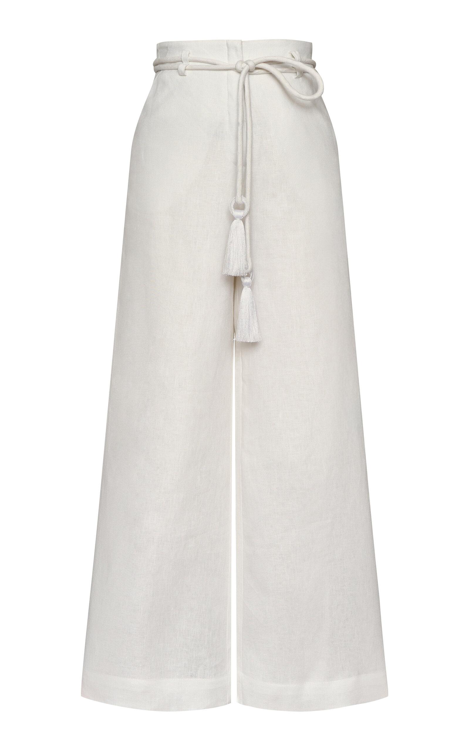 Andres Otalora Gozo Wide-Leg Linen Pants - Moda Operandi by ANDRES OTALORA