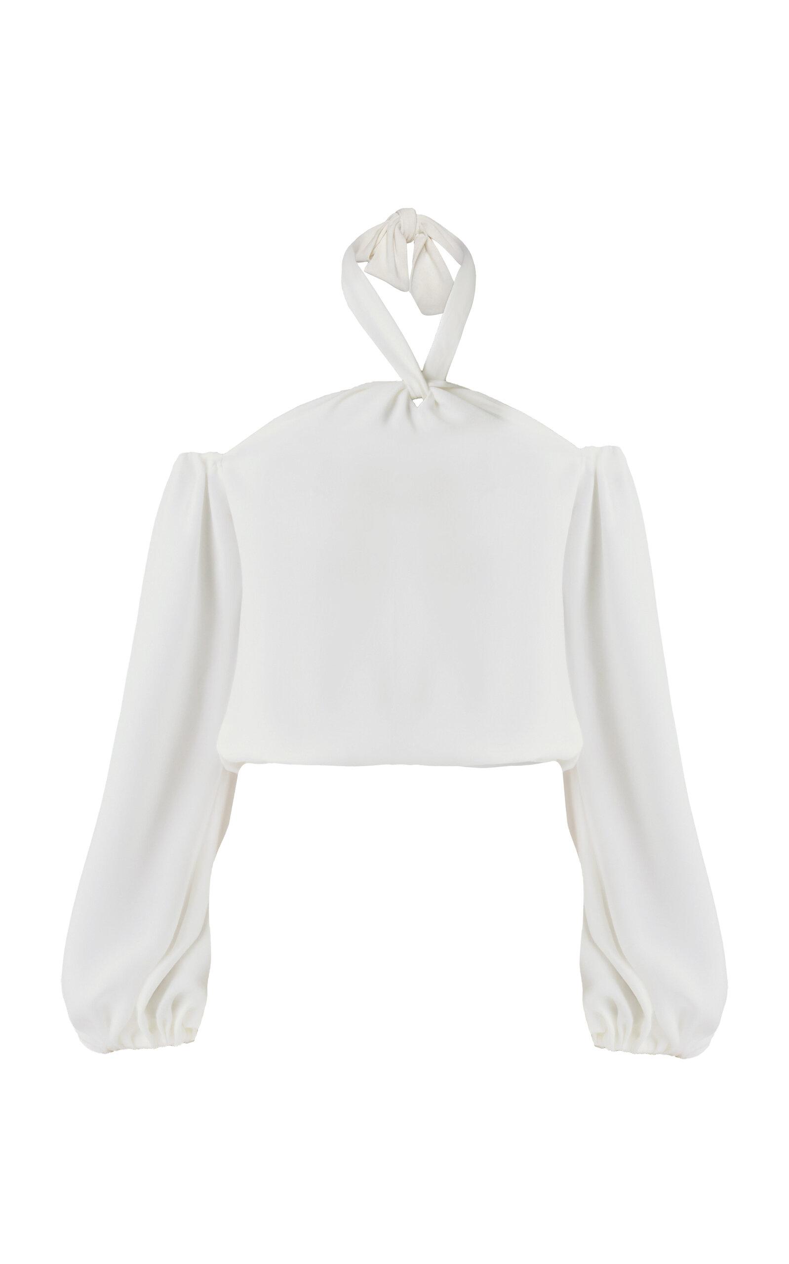 Andres Otalora Me Nombras Silk Blouse - Moda Operandi by ANDRES OTALORA
