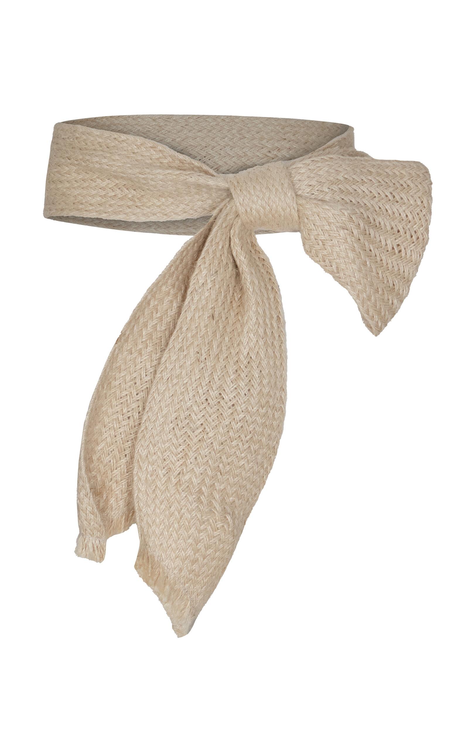 Andres Otalora Natural Fiber Waist Belt - Moda Operandi by ANDRES OTALORA