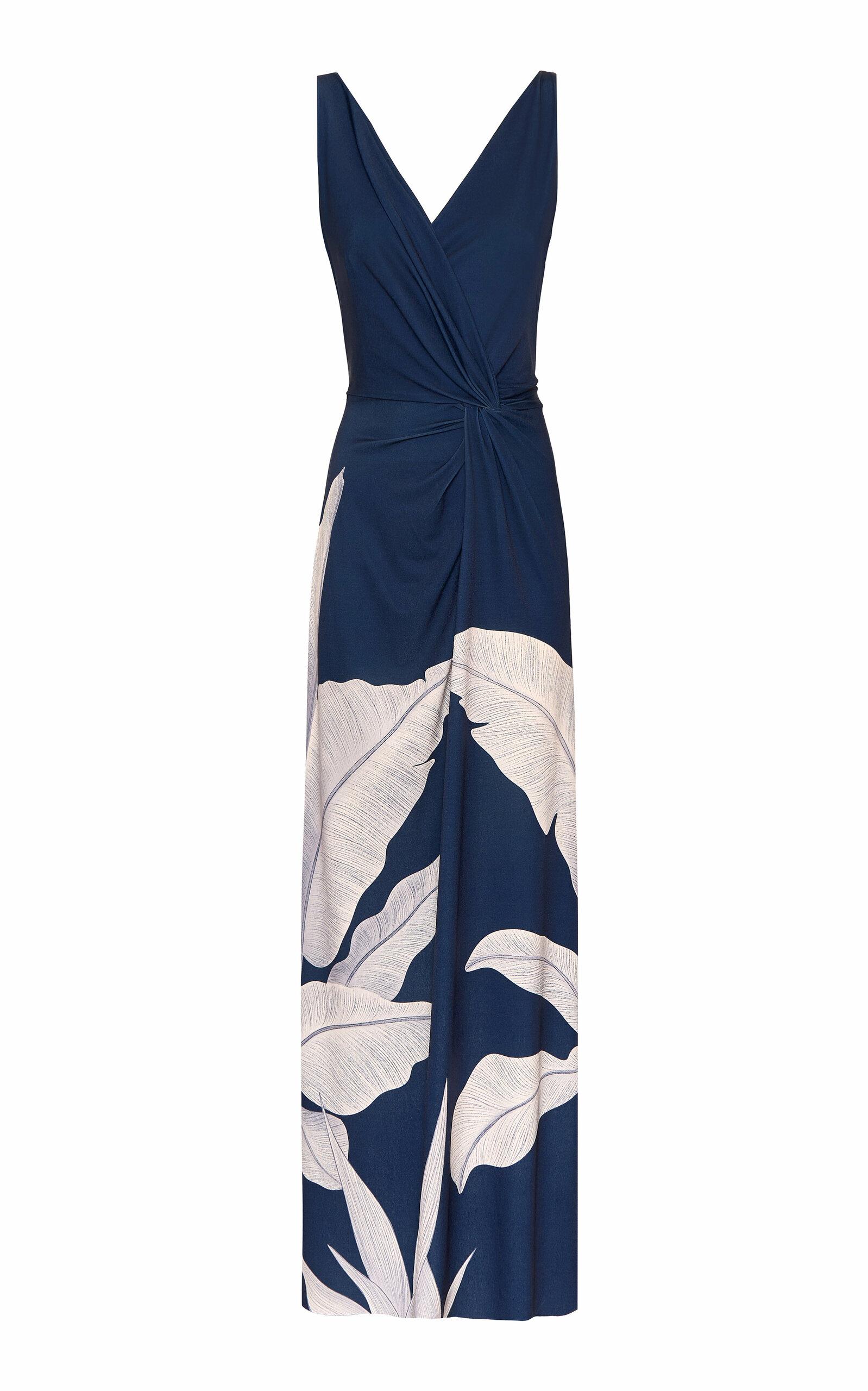 Andres Otalora Paradiso Printed Jersey Maxi Dress - Moda Operandi by ANDRES OTALORA