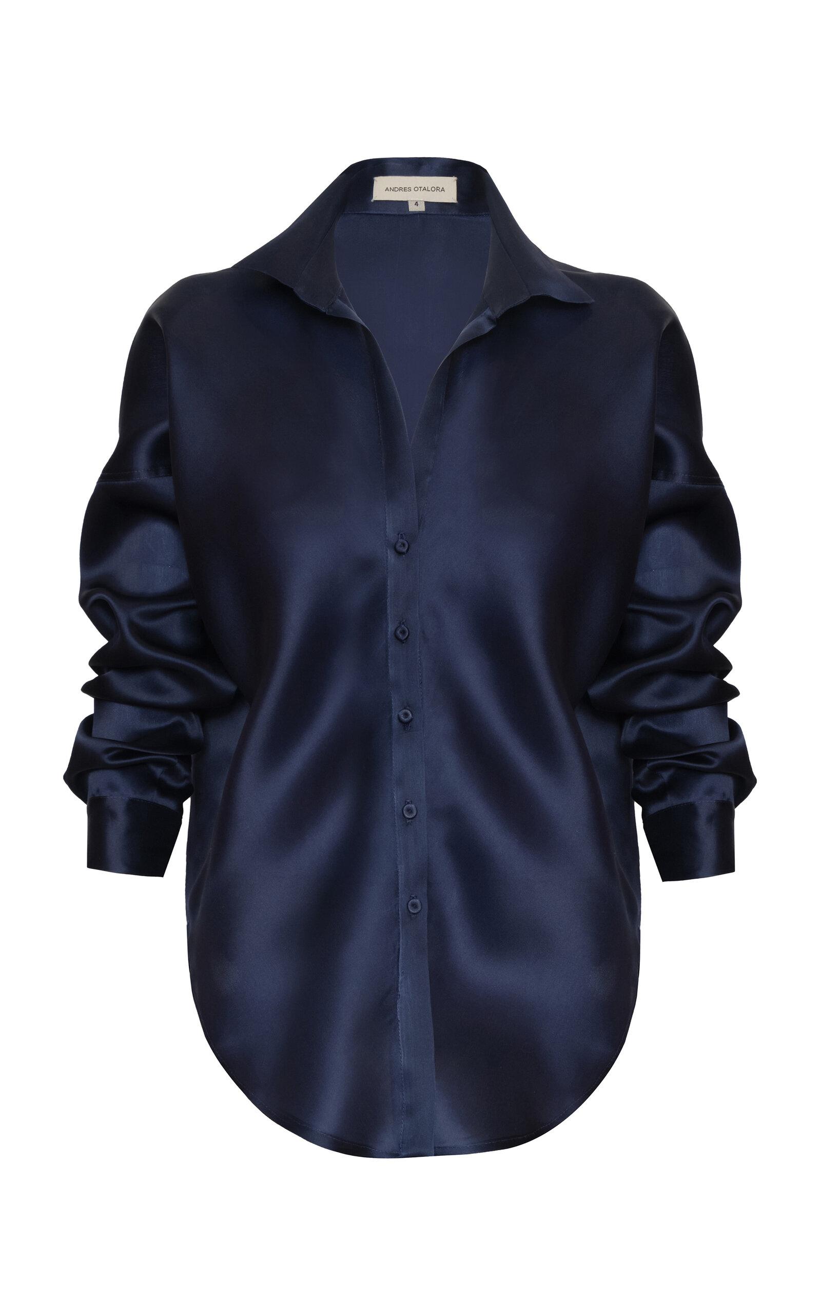 Andres Otalora Purifica Silk Shirt - Moda Operandi by ANDRES OTALORA