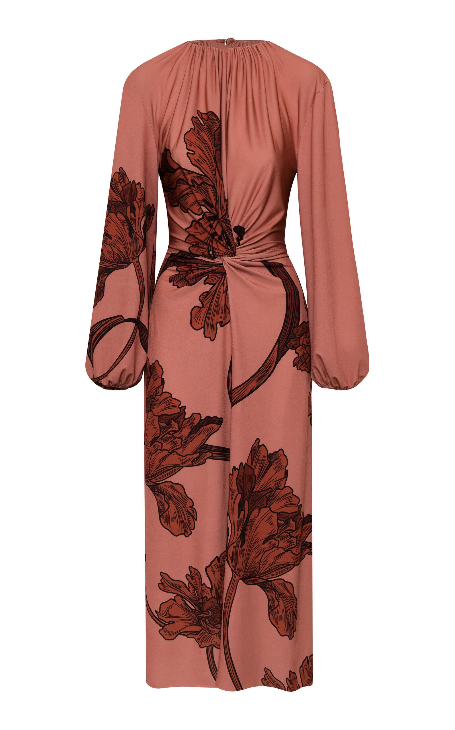 Andres Otaloralamado Por Ti Jersey Midi Dress - Moda Operandi by ANDRES OTALORA