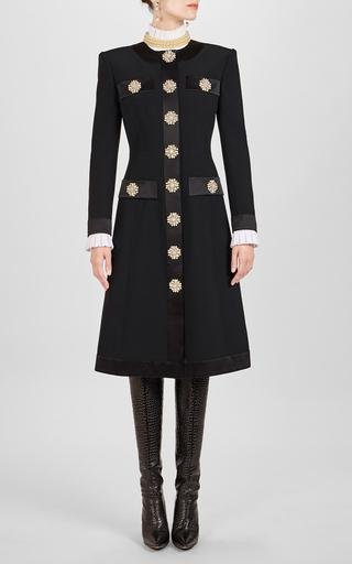 Embellished Long Coat by ANDREW GN