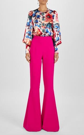 Floral Silk Top by ANDREW GN