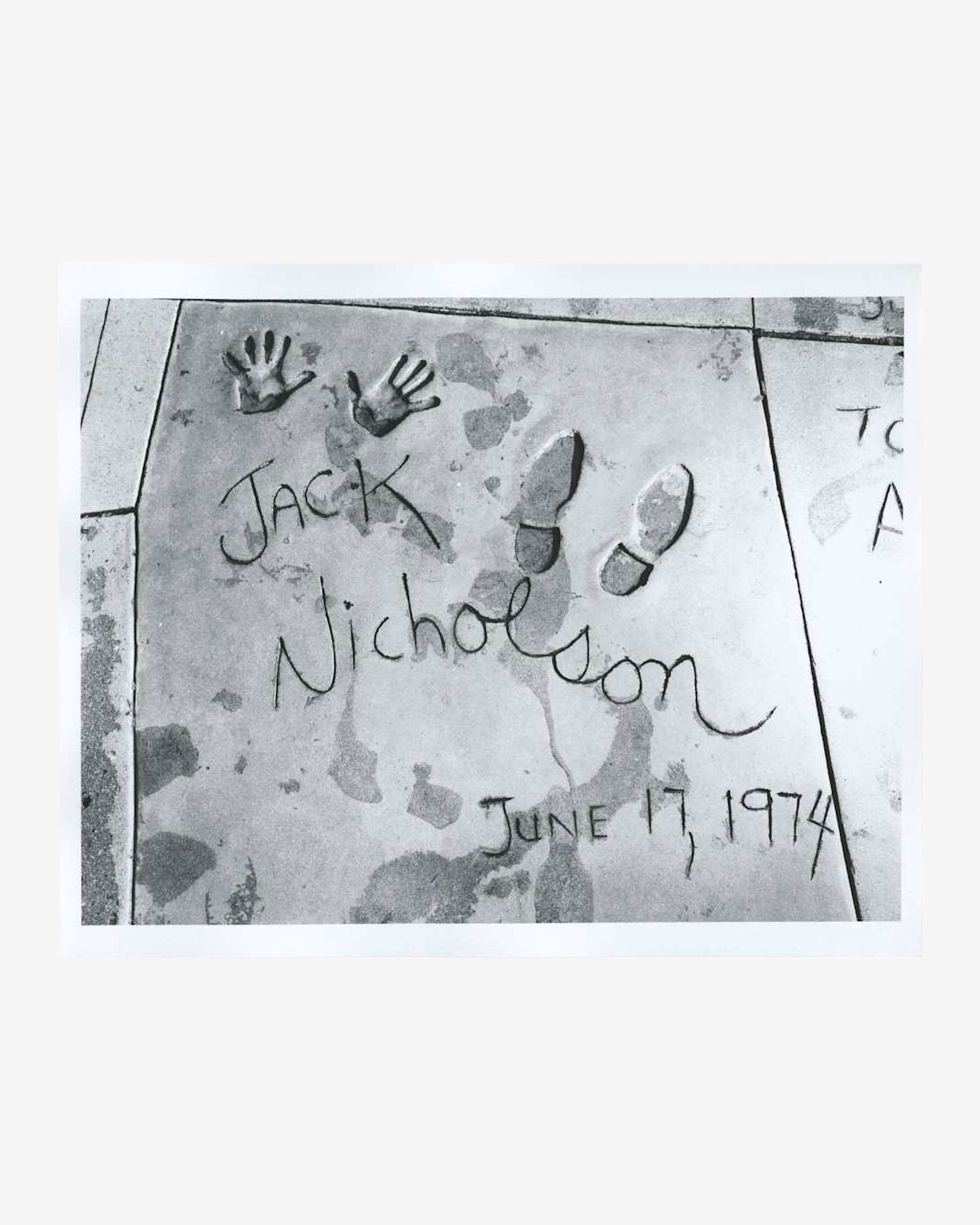 The Andy Warhol Foundation - Sidewalk Jack Nicholson - (Multi) by ANDY WARHOL