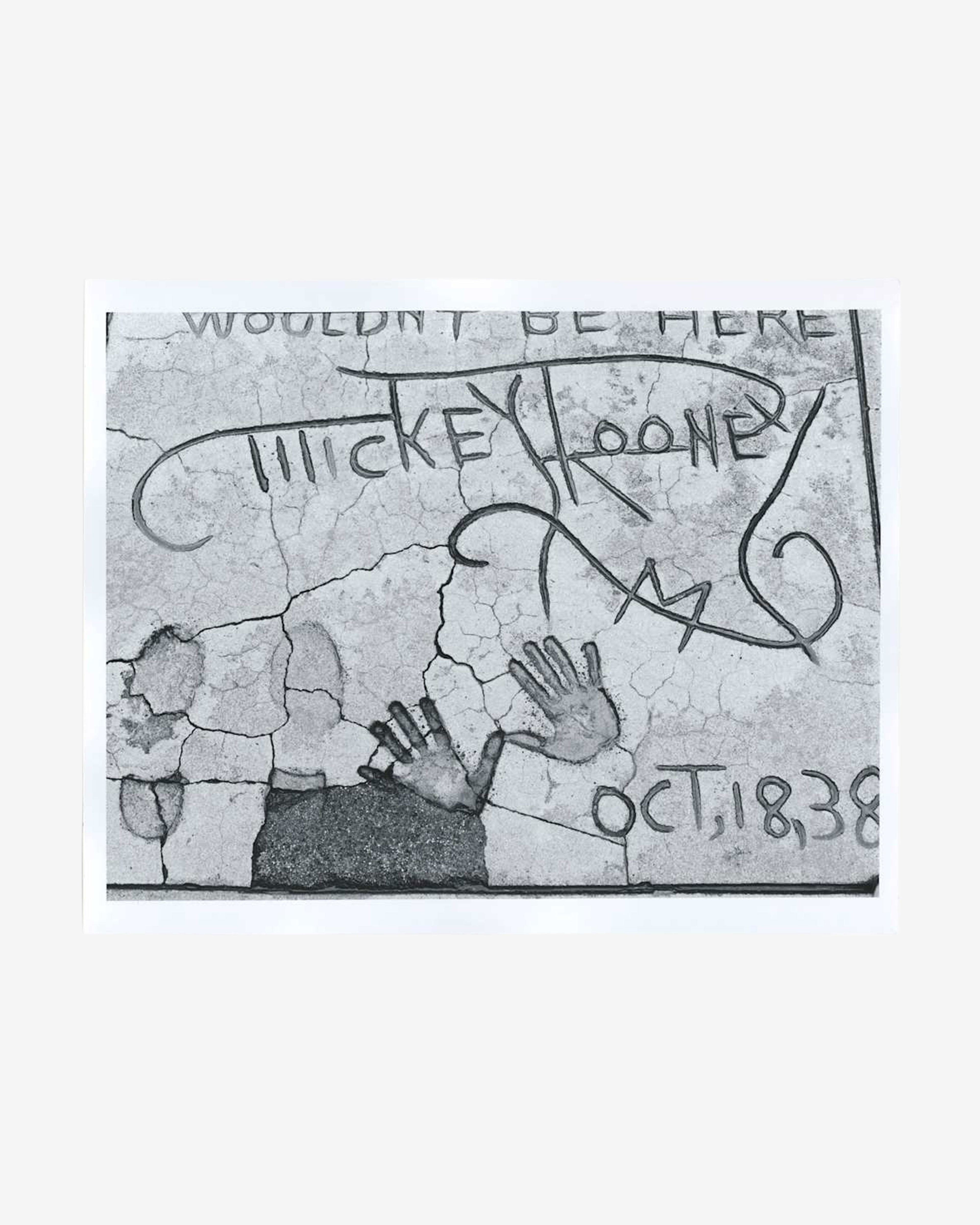 The Andy Warhol Foundation - Sidewalk Mickey Rooney - (Multi) by ANDY WARHOL