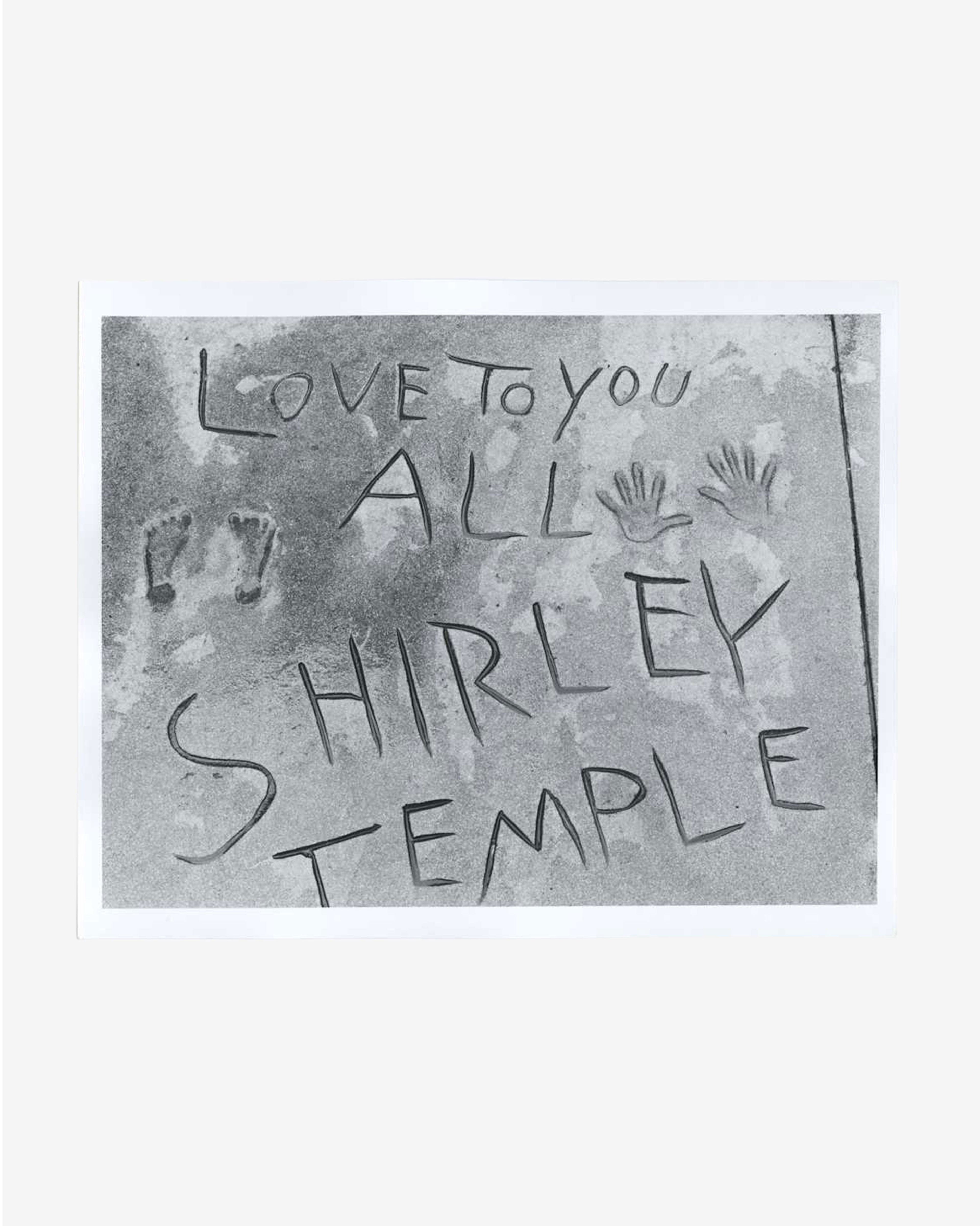 The Andy Warhol Foundation - Sidewalk Shirley Temple - (Multi) by ANDY WARHOL
