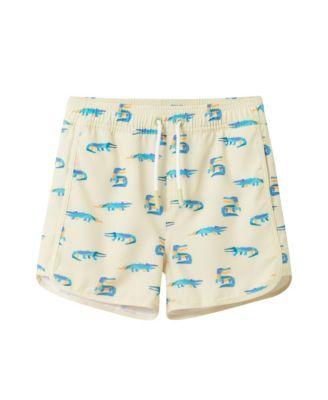 Boys' Lime Gator Swim Trunk - Little Kid by ANDY&EVAN