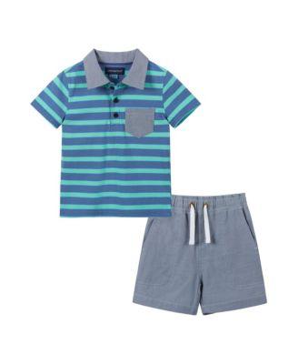 Boys' Pique Polo Set - Baby by ANDY&EVAN