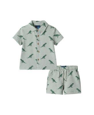 Boys' Short Sleeve Cabana Set - Baby by ANDY&EVAN