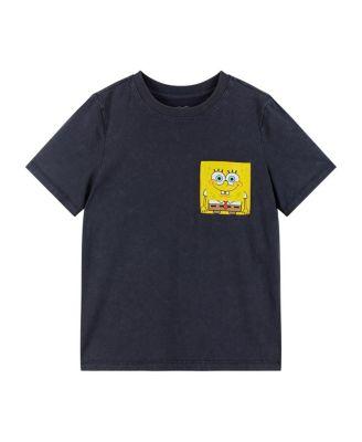Boys' SpongeBob SquarePants x Fun SpongBob Pocket Tee - Big Kid by ANDY&EVAN
