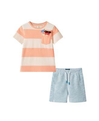Boys' Stripe Pocket Tee Set - Little Kid by ANDY&EVAN
