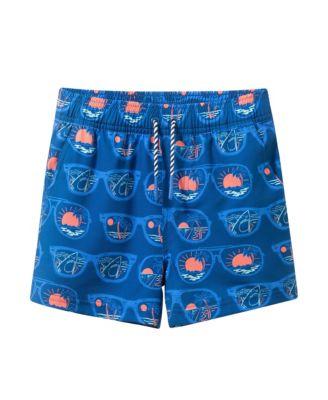 Boys' Sunglasses Shark Comfort-Stretch Lined Boardshort - Little Kid by ANDY&EVAN