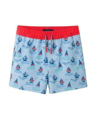 Checkered Beach Icon Swim Trunk - Little Kid by ANDY&EVAN