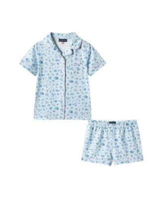 Girls' Buttondown Pajama Set - Big Kid by ANDY&EVAN