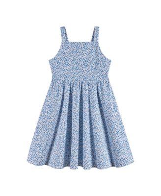 Girls' Floral Printed Dress with Back Cutout - Big Kid by ANDY&EVAN