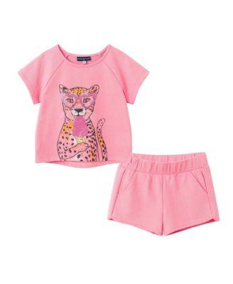 Girls' French Terry Top & Short - Little Kid by ANDY&EVAN