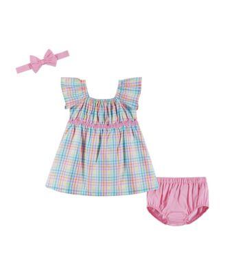 Girls' Plaid Dress Set - Baby by ANDY&EVAN