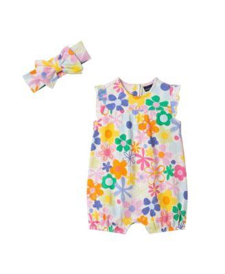 Girls' Printed Romper - Baby by ANDY&EVAN