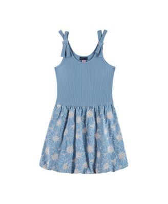 Girls' Rib Knit Bow Shoulder Dress - Big Kid by ANDY&EVAN