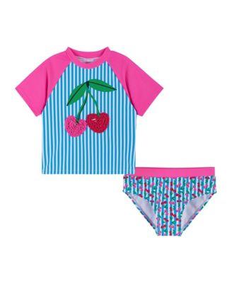 Girls' Short Sleeve Rashguard Set - Little Kid by ANDY&EVAN