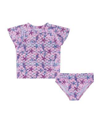 Girls' Short Sleeve Rashguard Set - Little Kid by ANDY&EVAN