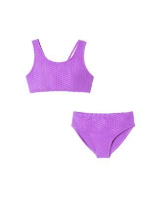 Girls' Two Piece Swim Suit - Big Kid by ANDY&EVAN