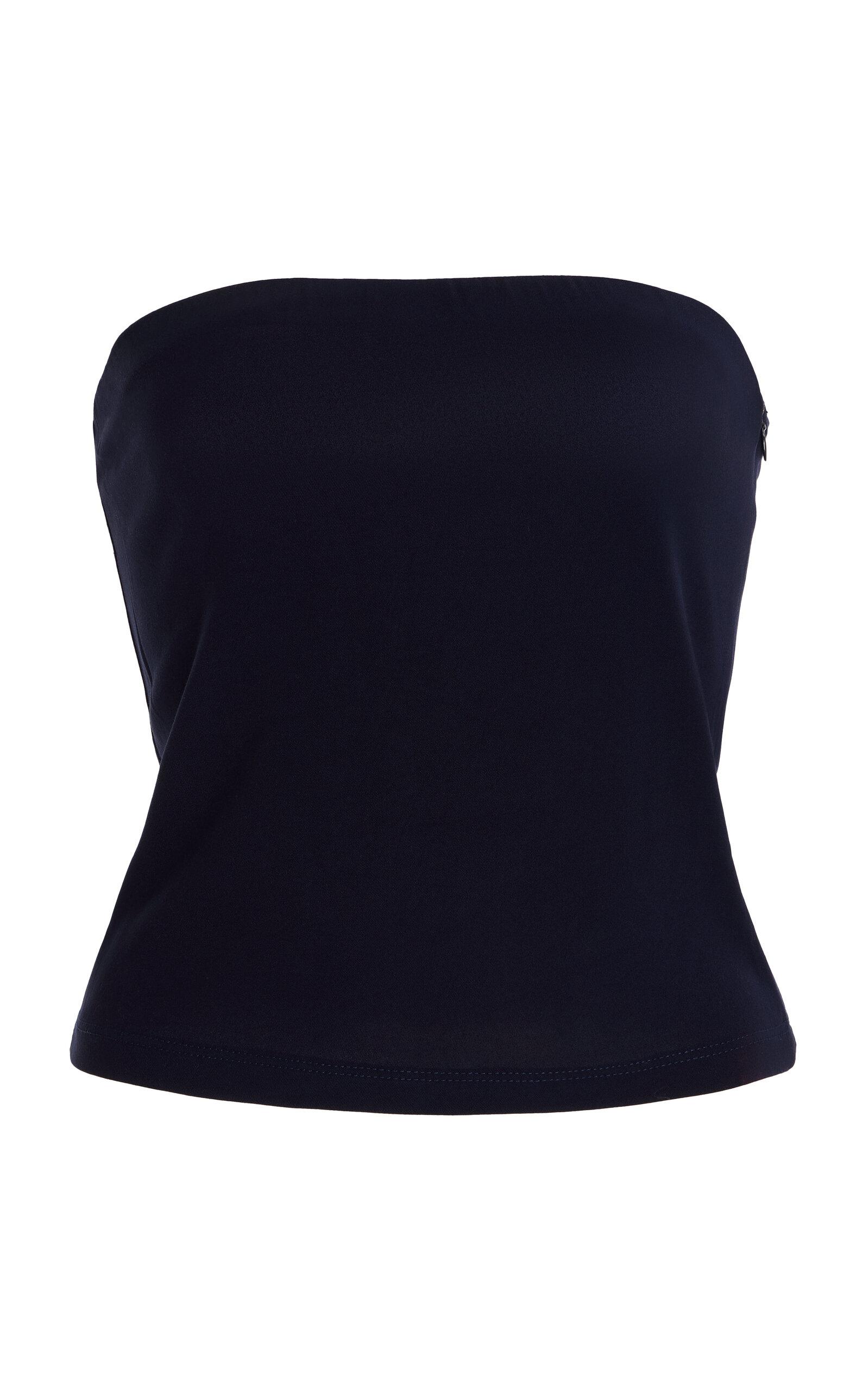 Anemos Ritts Strapless Stretch-Twill Top - Moda Operandi by ANEMOS