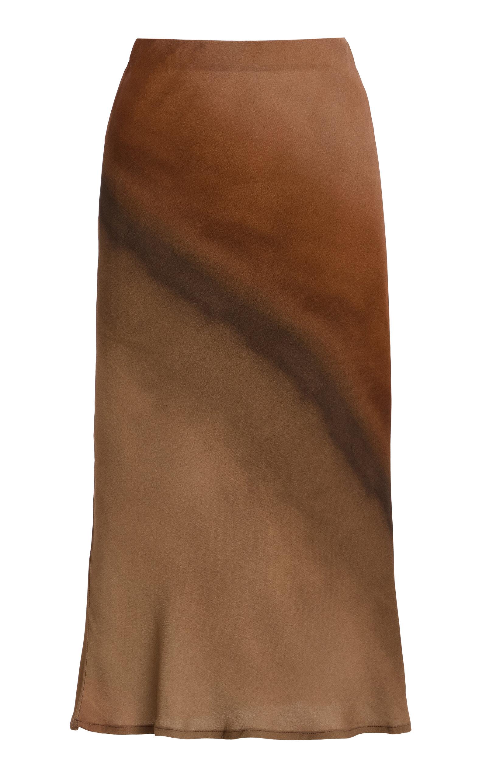 Anemos The Rey Bias-Cut Ombréidi Skirt -oda Operandi by ANEMOS