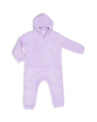 Girls' Chenille Striped Texture Hooded Jumpsuit - Baby by ANGEL DEAR